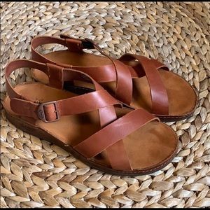 COPY - Chaco Wayfarer Rust Leather Sandals, Brand…